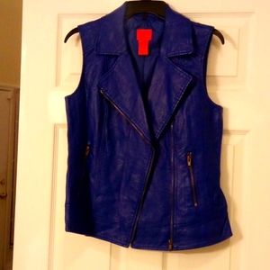 Best leather royal blue
